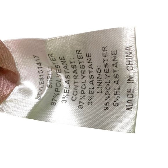 Misslook Pink Shift Dress size 10 Wrap Lined MIDI Business Retro‎ - Picture 9 of 10